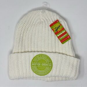 Department 56 Dr. Seuss The Grinch Beanie Hat NWT Christmas Holiday